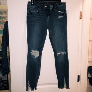 Joe’s ripped skinny jeans